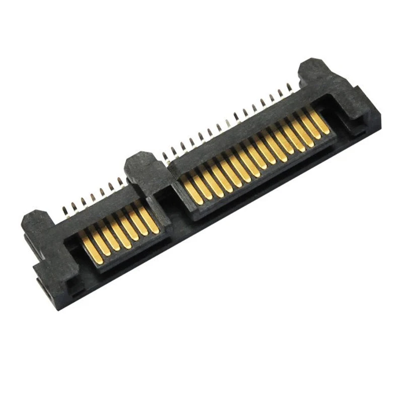 High Quality SATA 7+15P Male Vertical SMT Connector