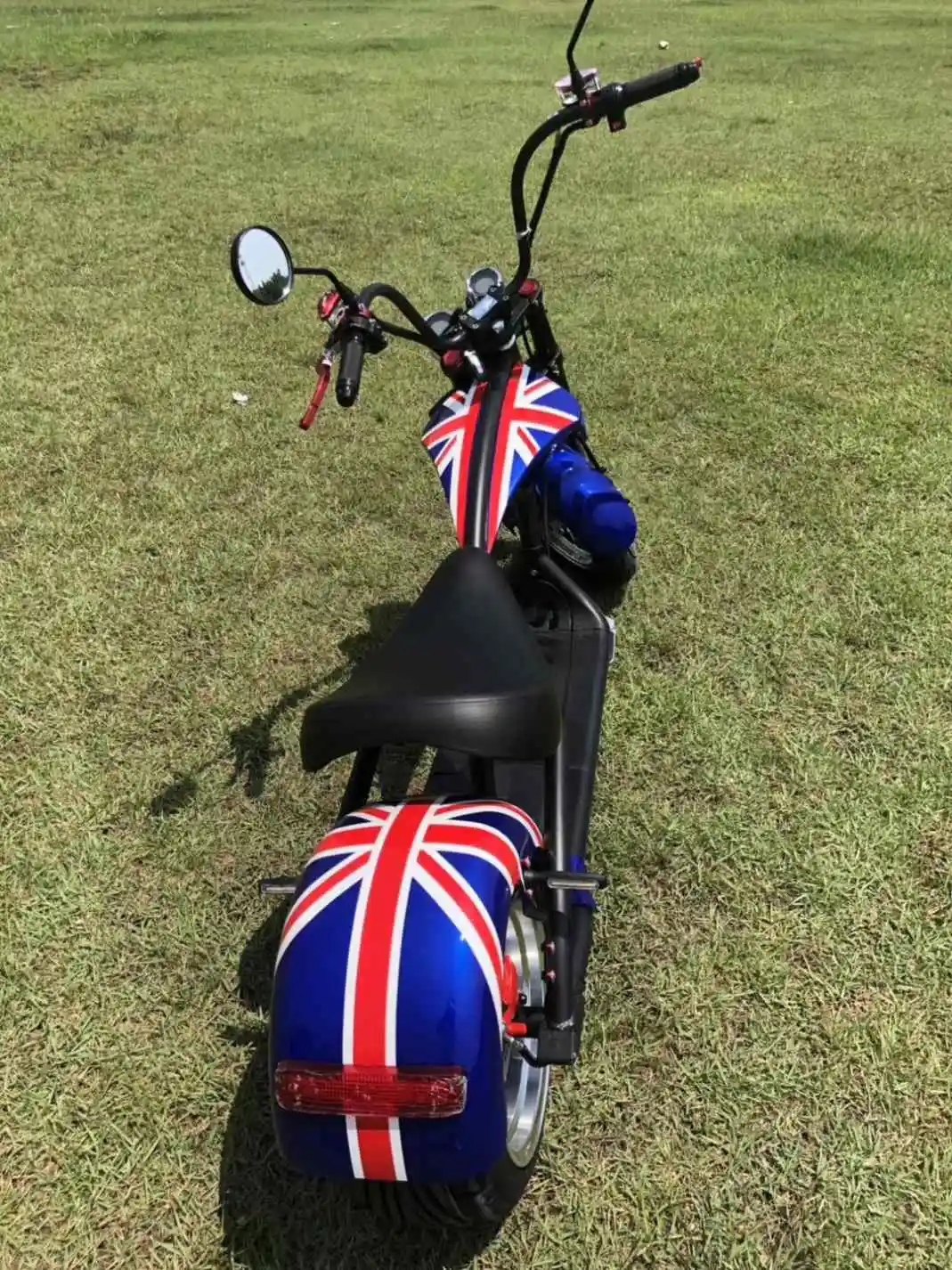 Retail Online Sale New Classic Electro Electronic Scooter Chopper Electric 1500W 60V 12AH