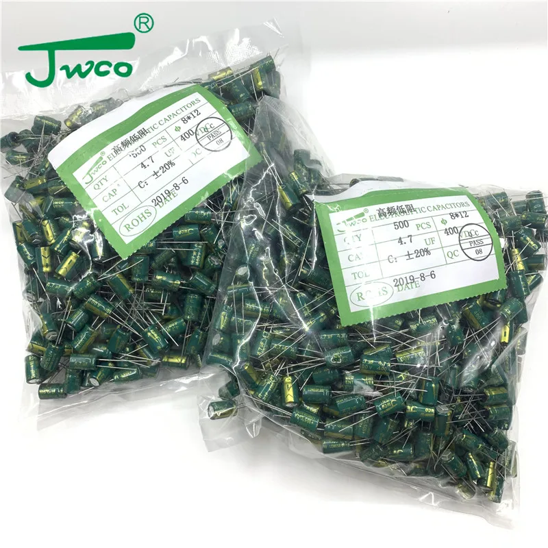  Поставщик алюминиевых электролитических конденсаторов JWCO 4 7uf400v по лучшей