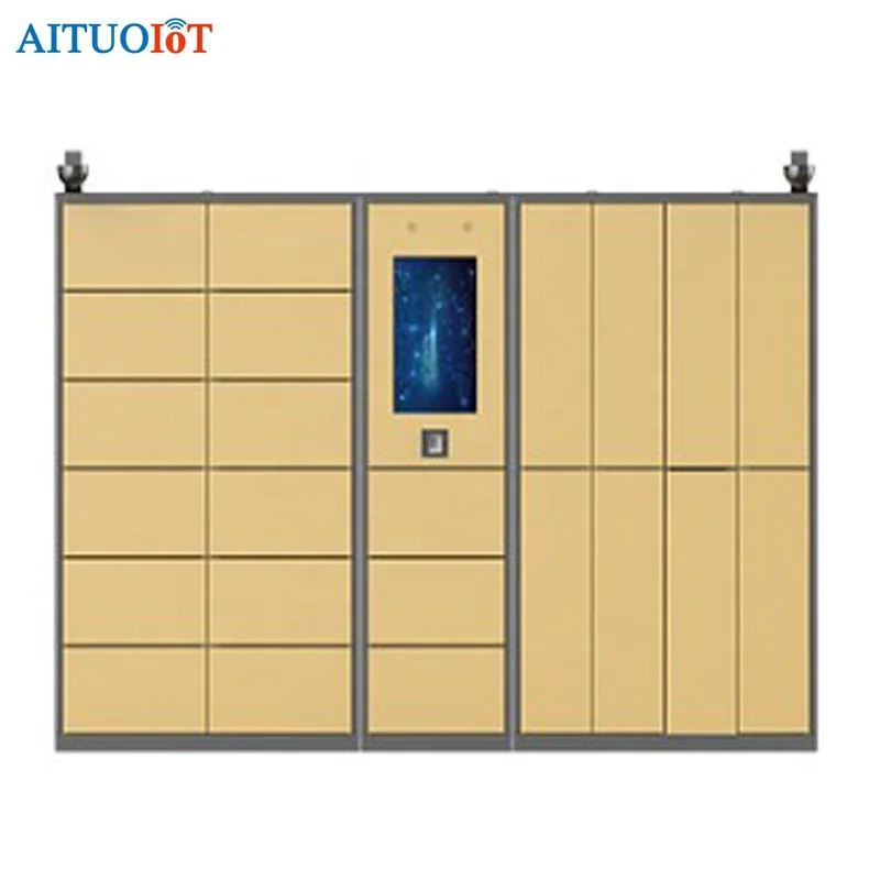 Smart Laundry Locker with Electronic Safe Locks and Payment Hardware All Day Service Intelligent Storage Locker for Laundry