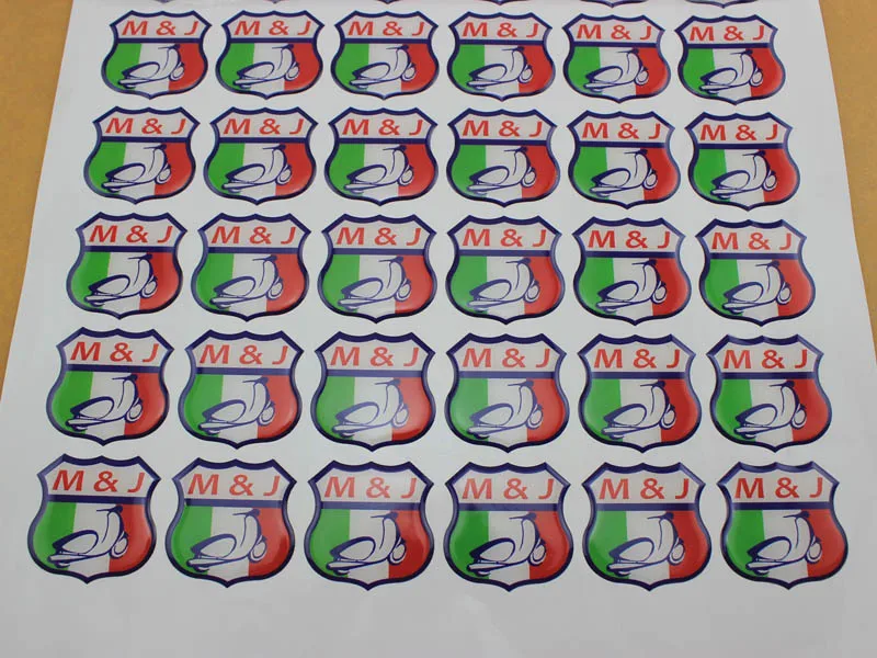 Wholesale  3d crystal drop of plastic nameplate sticker,letter epoxy resin sticker