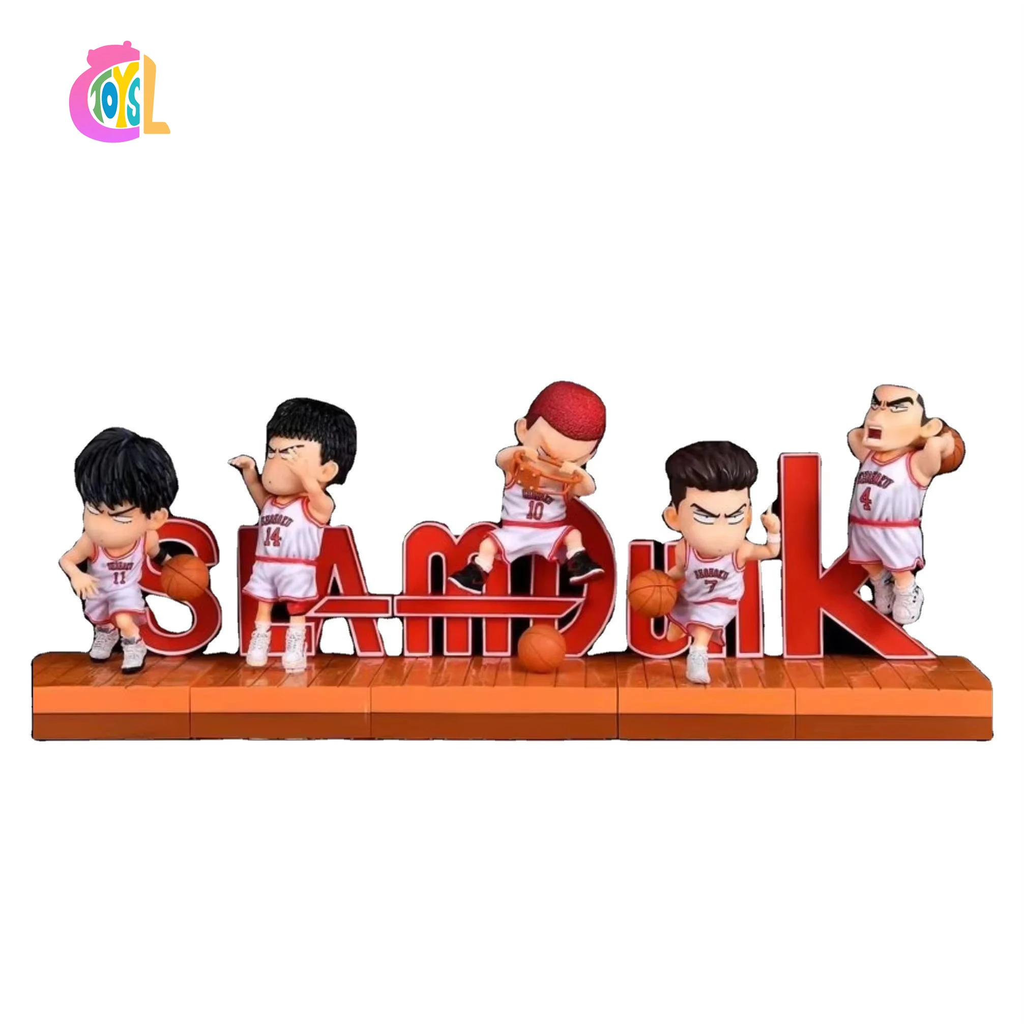 HNSCHigh качественные игрушки Слэм-Данк набор для баскетбола статуэтки фигурки из ПВХ коллекционные настольные украшения