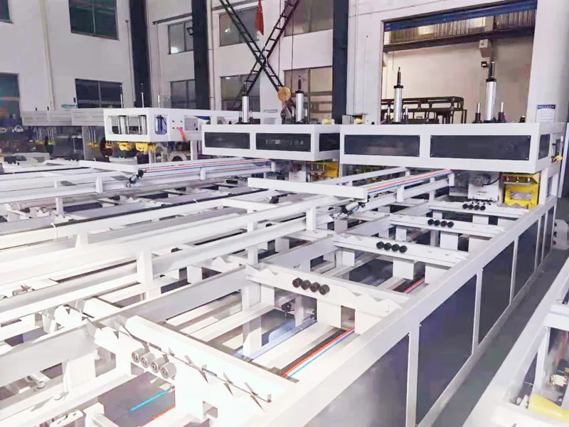 Plastic pipe winding machine PE Pipe Double Winder pipe production extrusion line