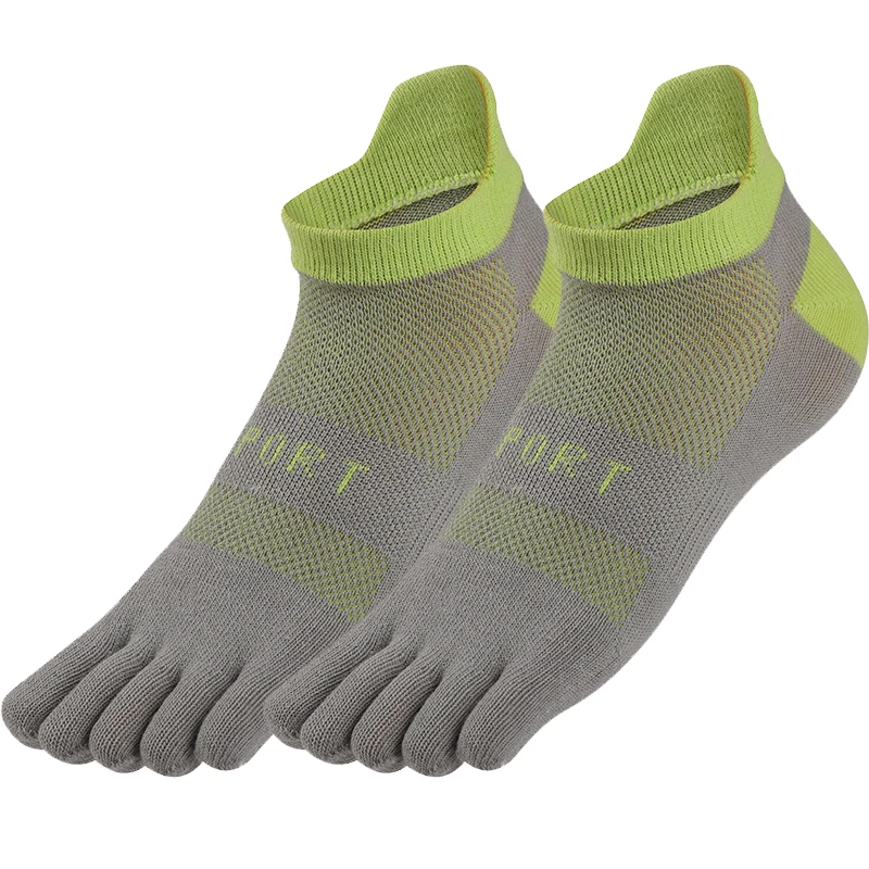 High quality custom logo cotton breathable ankle good best running socks for men to prevent toe blisters running