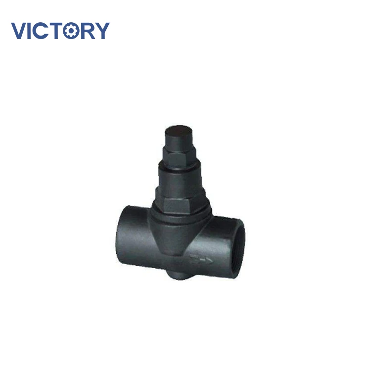 Adjustable bimetallic steam trap CS47