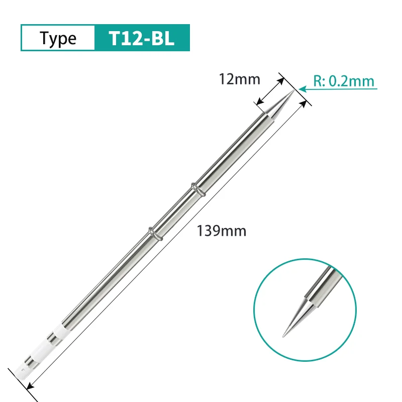 Hot sale replacement for Hakko T12-BL  electric soldering tips for automatic soldering station