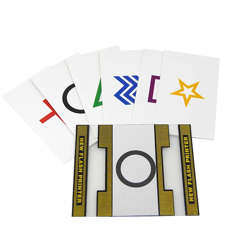New Arrival Crazy Flash Printer Close Up Magic ESP Card Gimmick Prediction Illusion Magic Trick Prop Toy For Kids