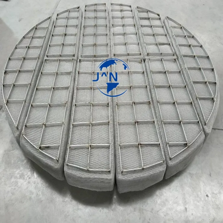 stainless steel wire mesh mix eliminator oil gas liquid separator filtering demister