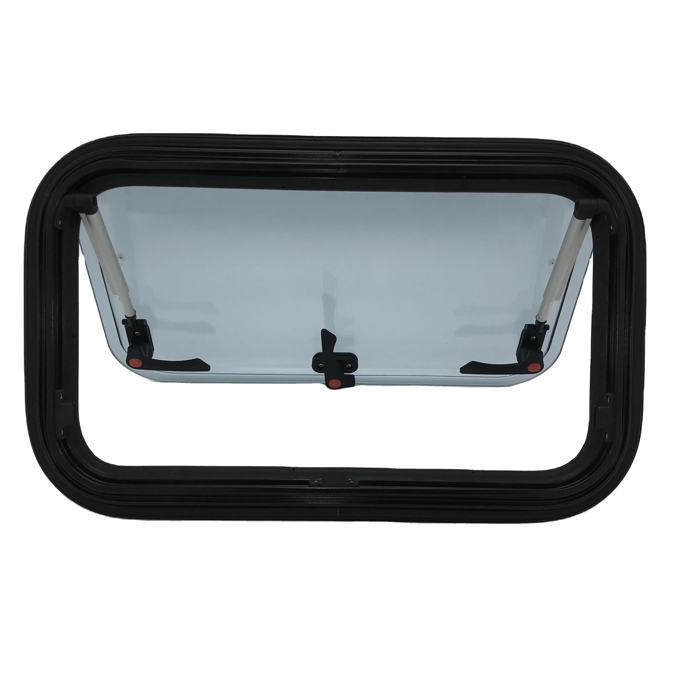 Аксессуары для автофургона, алюминиевые боковые окна для автофургона, акриловые взрывозащищенные круглые угловые окна