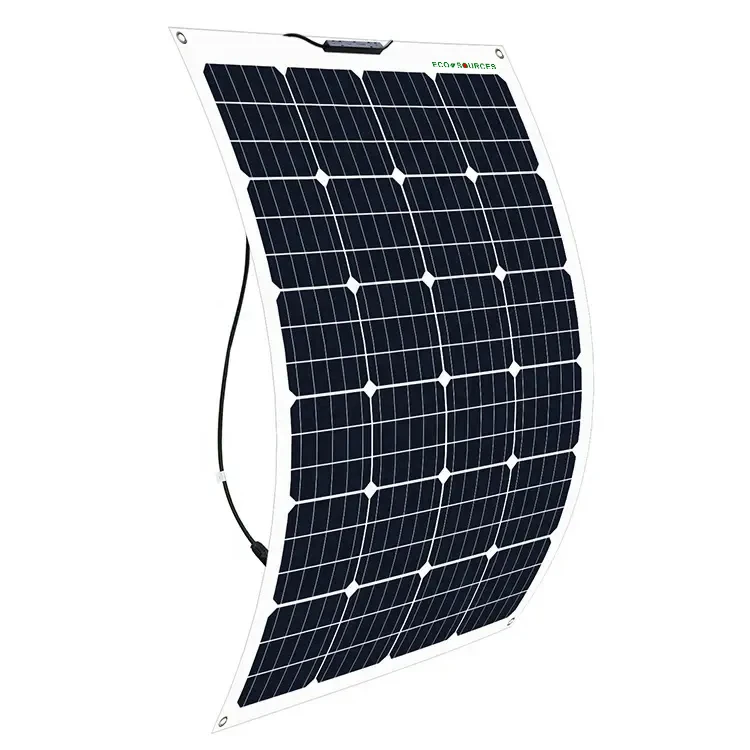 Eco-worthy 130w Price High Quality Cigs Flexible Thin Film Paneles Solares Flexibles Solar Panel For Home Solar Energy System