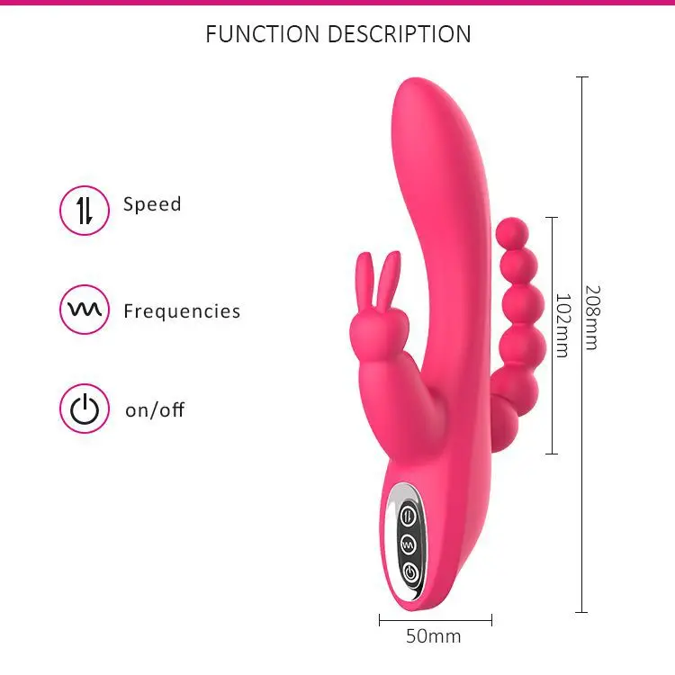 
G Spot Rabbit Vibrator Sex Toys For Women Pussy Clitoral Stimulation With Bunny Ears Vibrating Dildo 