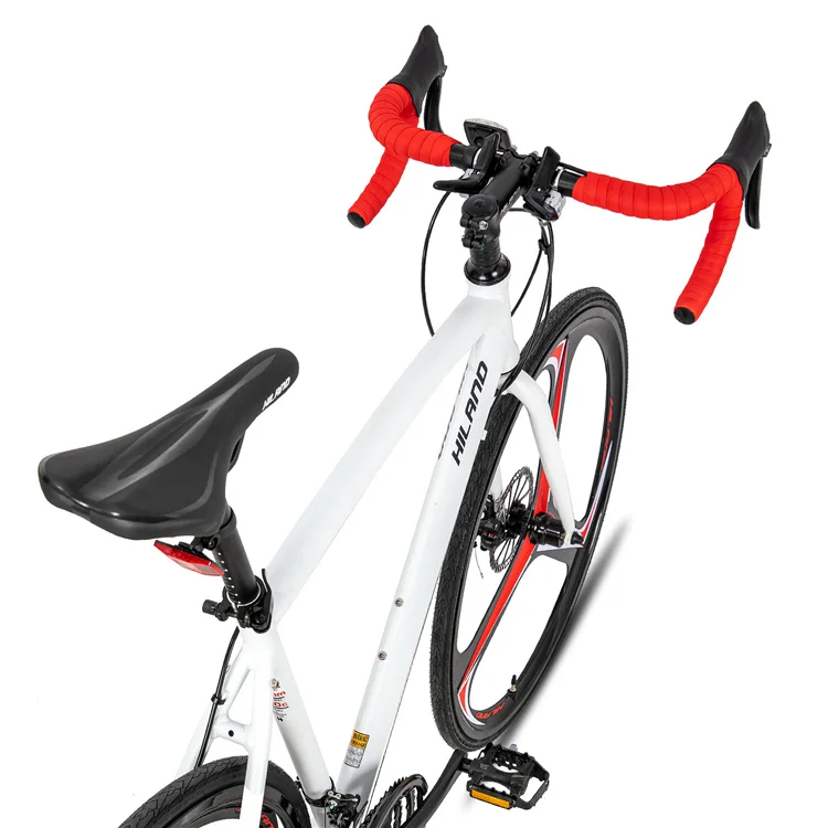 JOYKIE in stock black white 3 spoke wheel 700c cycle 21 speed aluminum alloy racing road bike for man