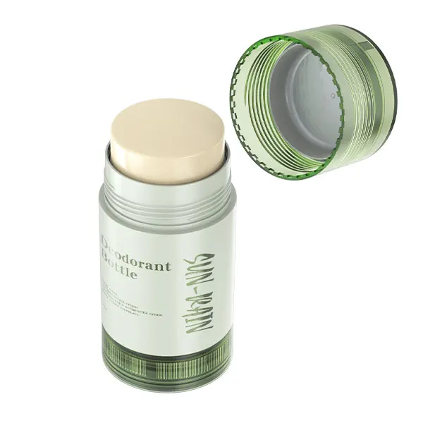 Пластиковая многоразовая бутылка для дезодоранта, экологически чистая вакуумная герметичная дезодорант