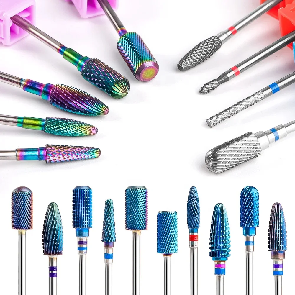 New Trend Manicure Pedicure Nail Files Ceramic Milling Cutter Carbide Nail Drill Bits