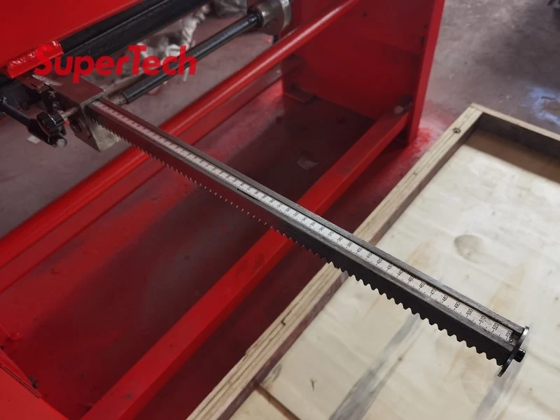 Supertech Manual Sheet Metal Shearing Machine Series foot shearing machine Box and Pan Press Brake