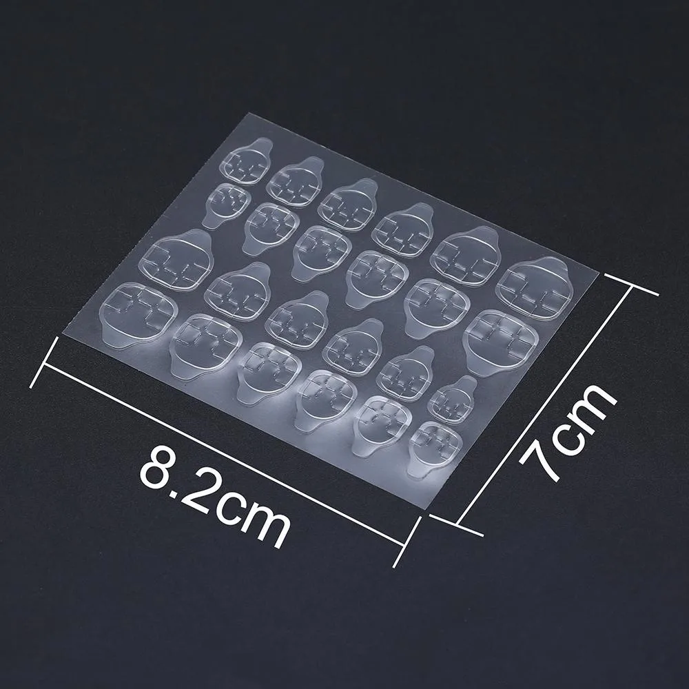 Free Sample Provided Double-Side Nail Glue Sticker, Waterproof Breathable Jelly Tape For Nail for False Nails Tips