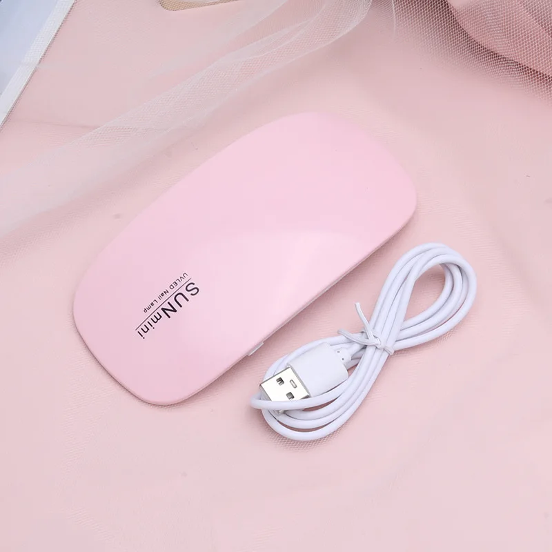 
2021 New Trending Ultra thin SUN mini nail lamp 6W UV gel nail lamp mini UV lamp 