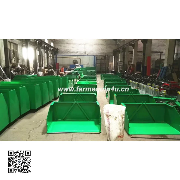 3 point tilting transport box; tractor back bucket