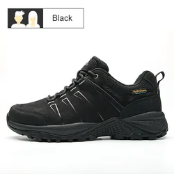 HOTPOTATO featured 100% waterproof nubuck premium leather outdoor hiking shoes