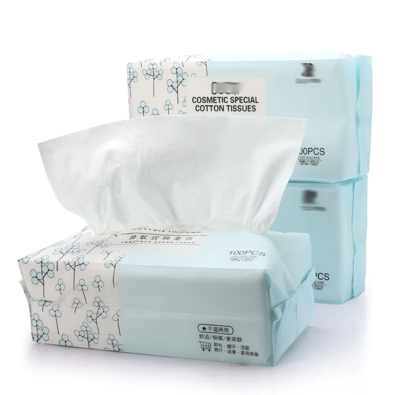 Фабричная поставка, гостевое нетканое одноразовое полотенце для лица в коробке