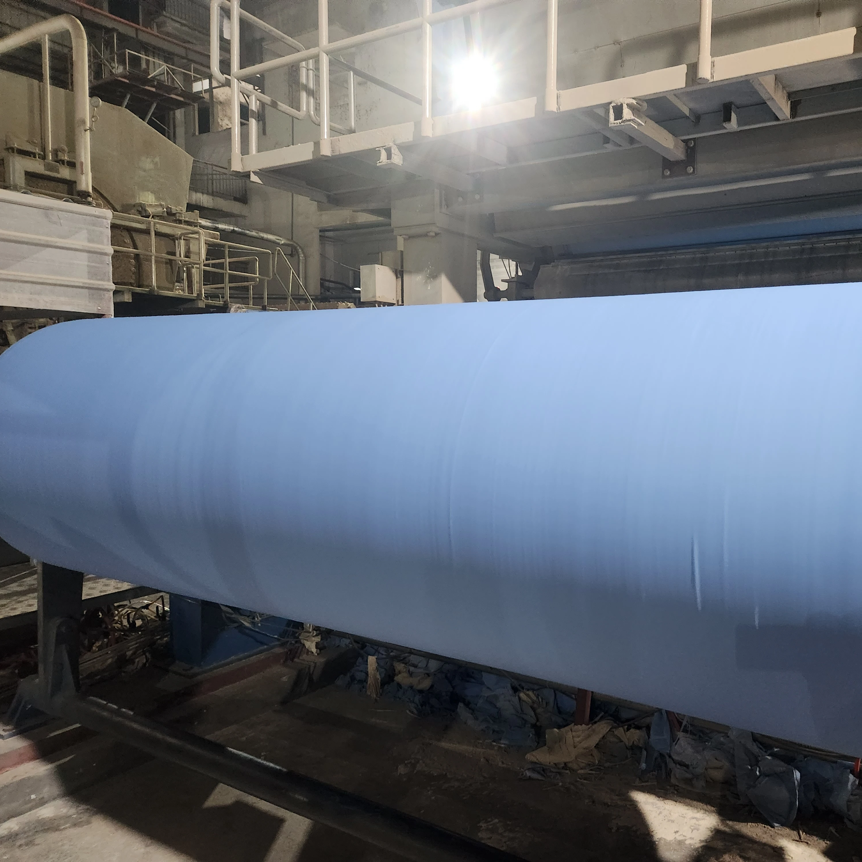 China factory high quality virgin cellulose blue toilet paper jumbo facial tissue mother roll napkins parent