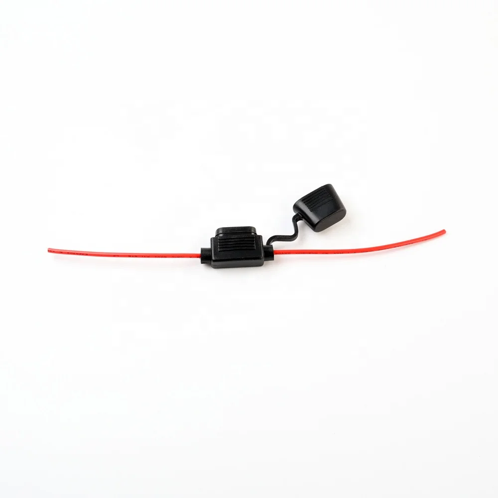 Medium Car Fuse Holder 16 AWG Inline Fuse Holder For 25A ATC/ATO Blade Automotive Fuse holder