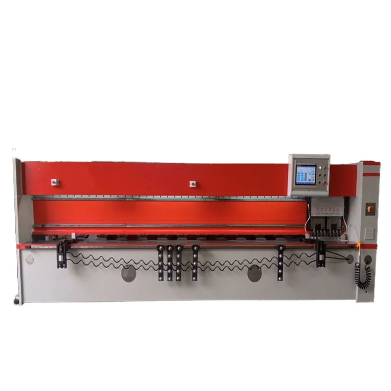 New Design Sheet Metal Cnc V Grooving Machine Double head back and forth vertical high-speed stainless steel CNC slotting machin