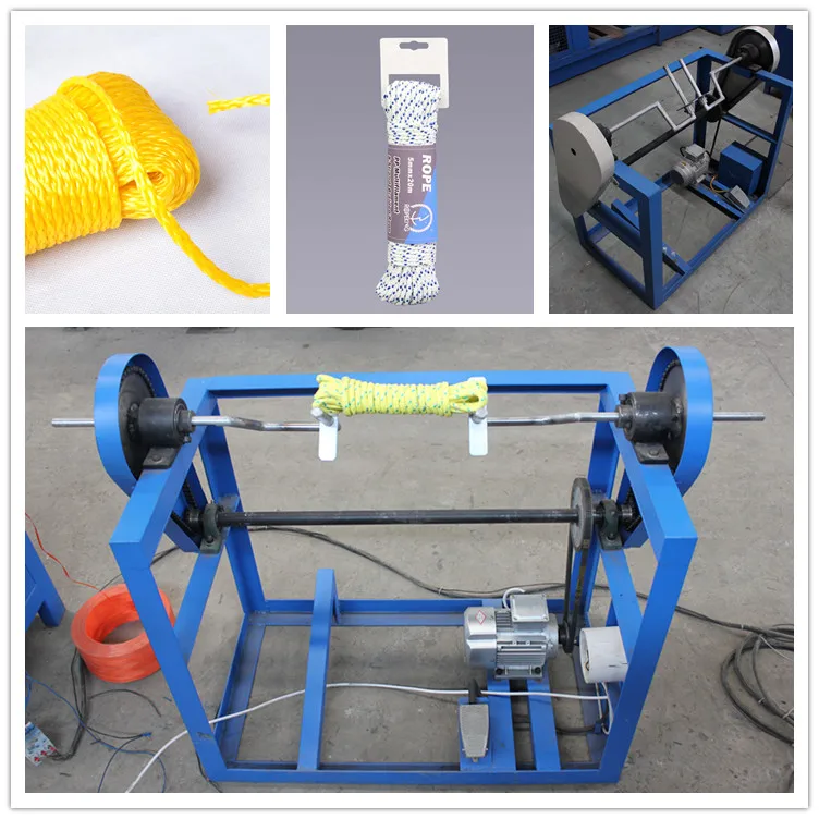 Ropenet simple hand manual rope twine hank winding machine