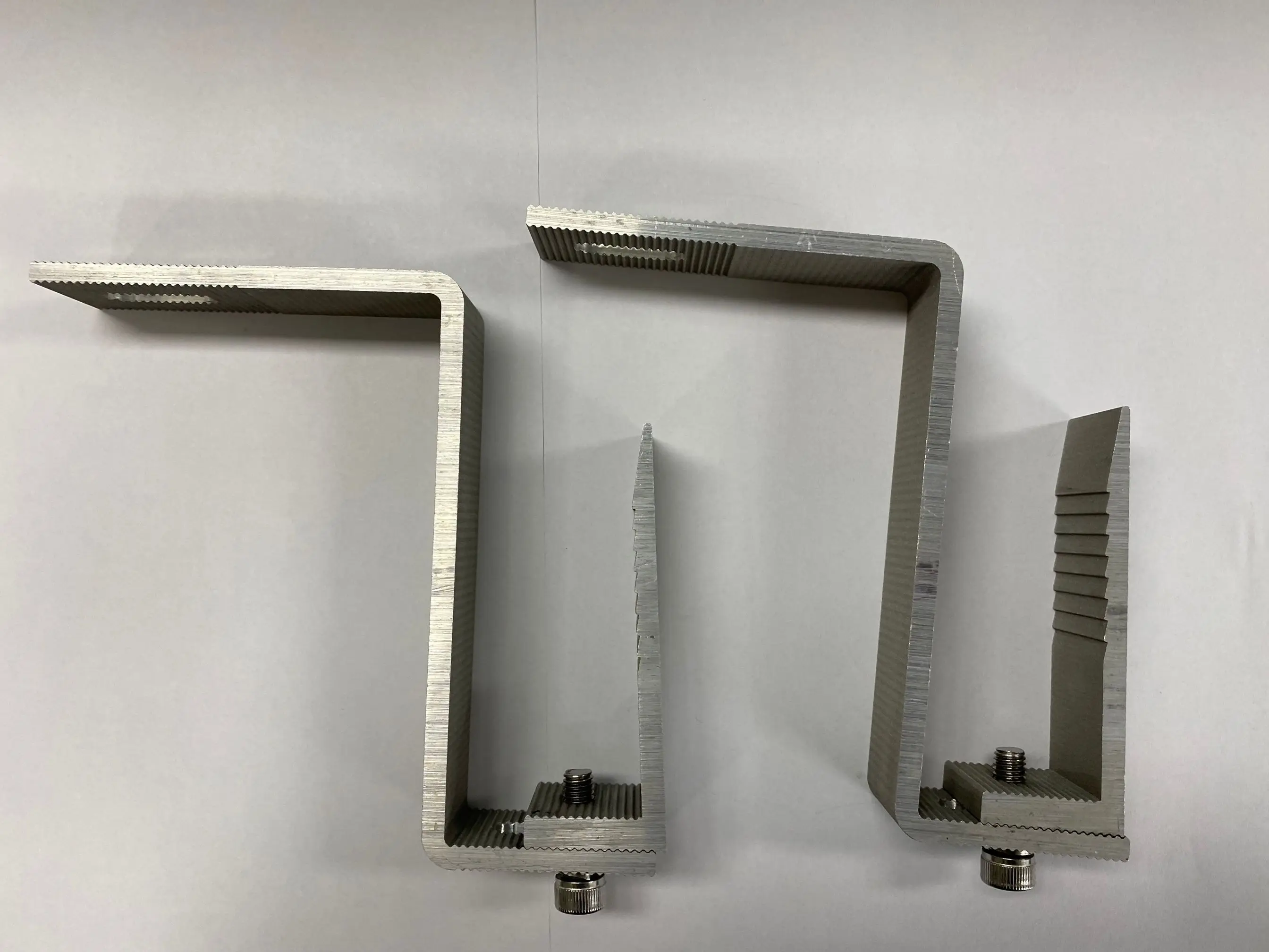 Wholesale adjustable PV Solar Aluminum Roof Hook For PV Tile Roof Mounting ajustable hook solar pitched tile
