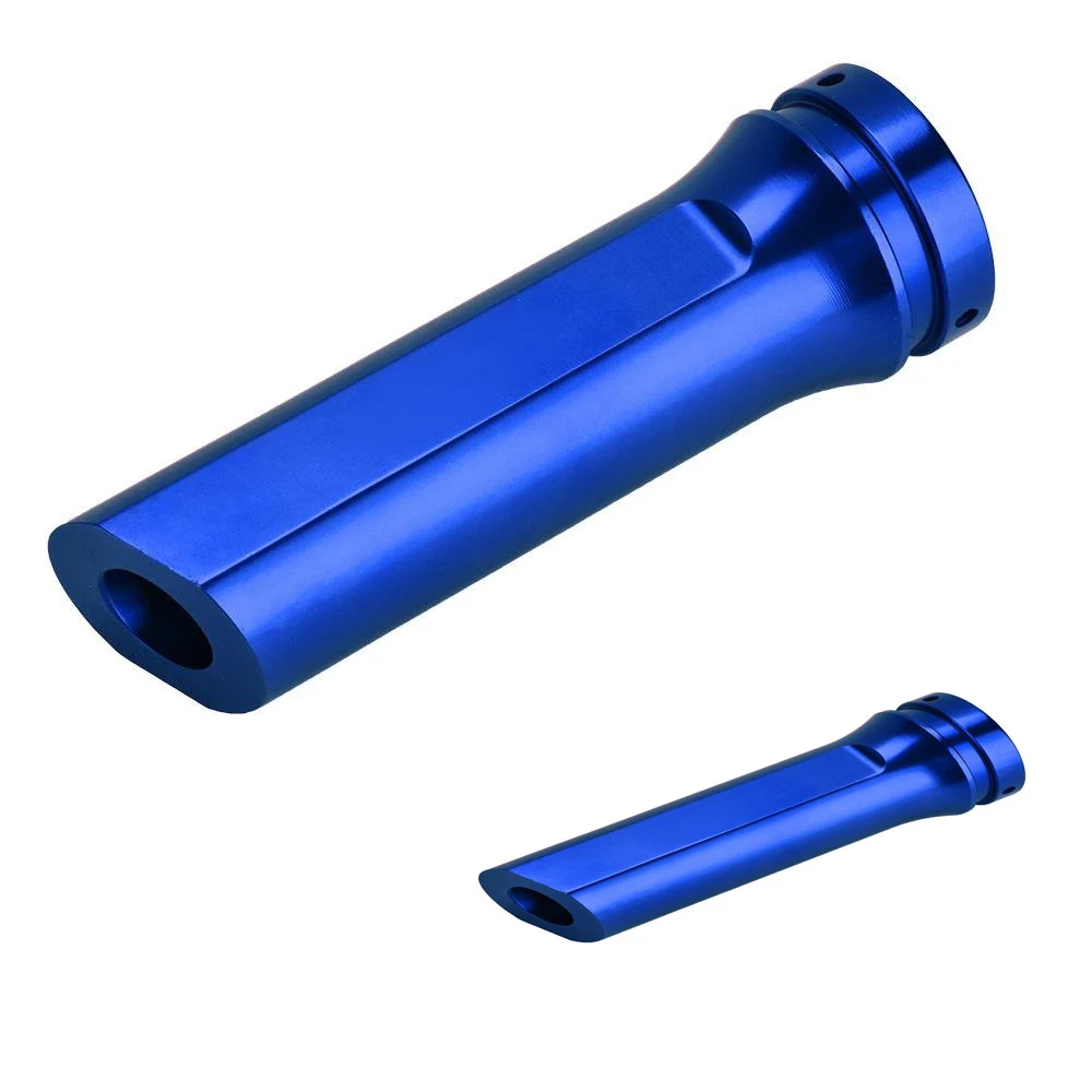 professional processing factory customized cnc anodized part aluminum handle sleeve hydraulic handbrake car