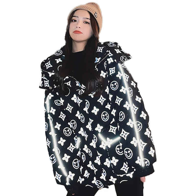 Winter Clothes Coats For Ladies  Winter Jackets Clothes Trendy  Print Down Jacket