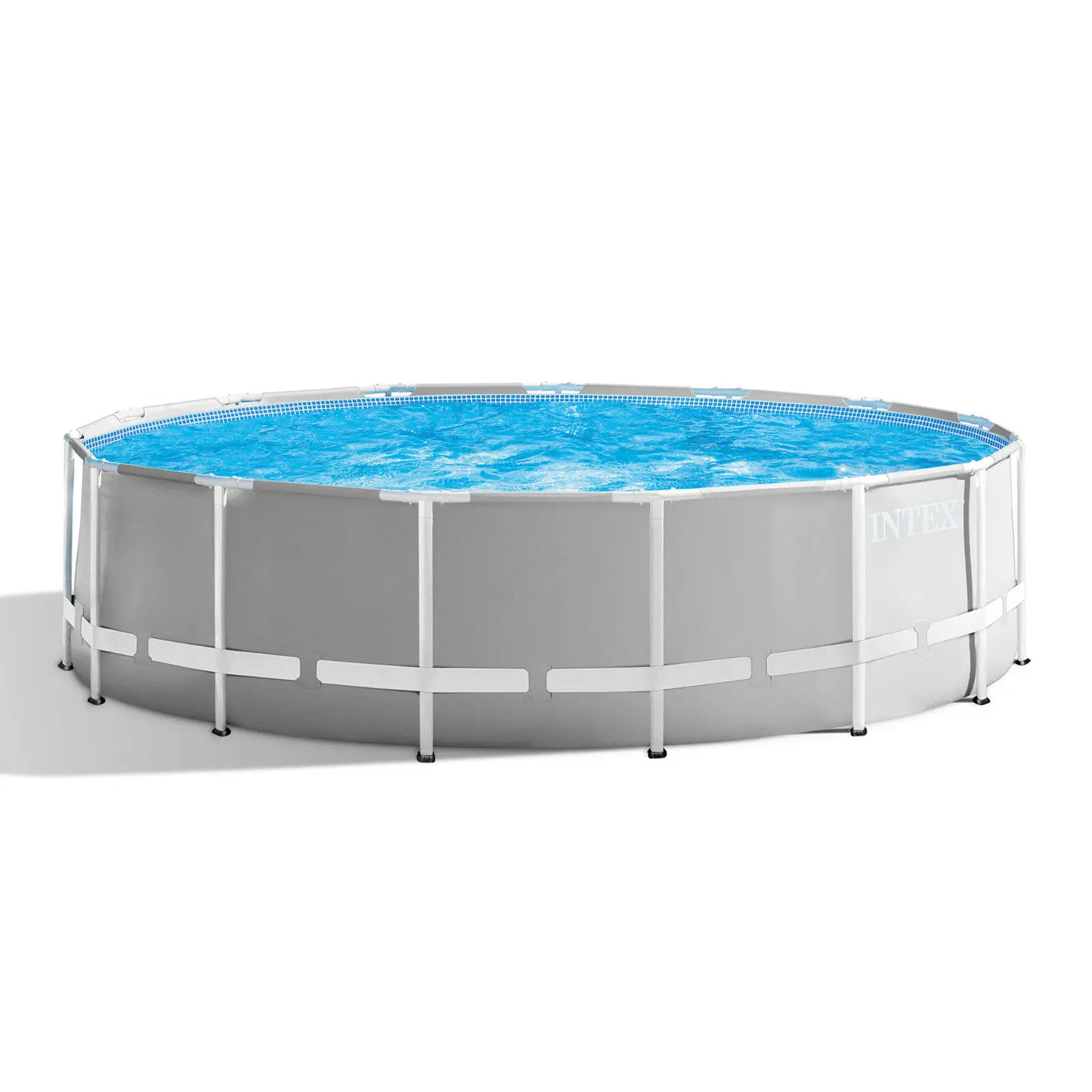 Increase and deepen Intex 26726 High Quality Prism Premium 4.57M x 1.22M Outdoor Portable Folding PVC Frame swimming Pool set