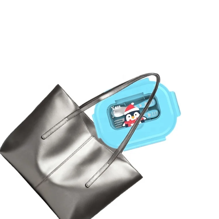 wholesale Children Food Grade Rectangular Metal Stainless Steel Bento Lunch Box