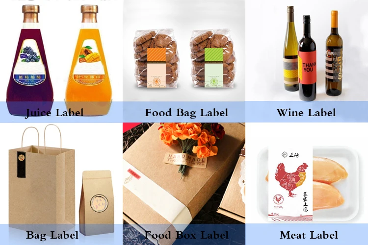 Custom Waterproof Label Bottle Label Sticker