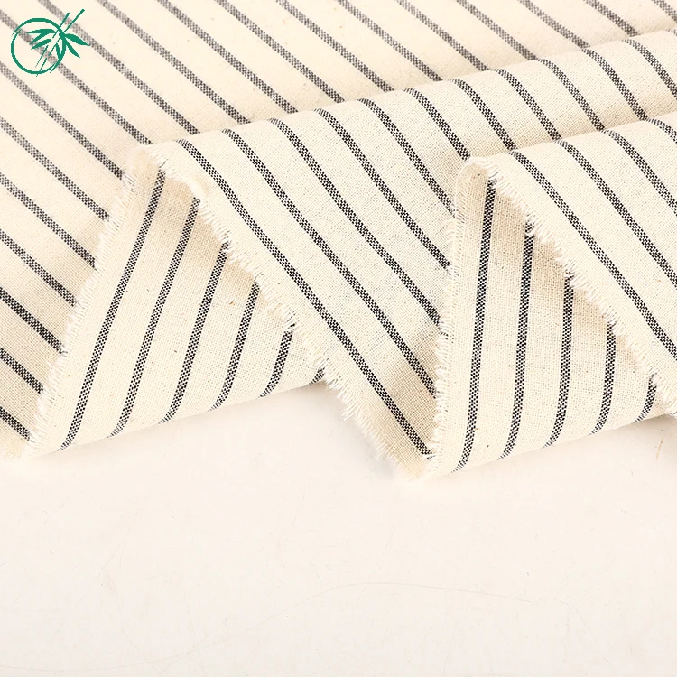 Хорошее качество, тканая полосатая одежда, хлопковая полосатая ткань для платья, распродажа