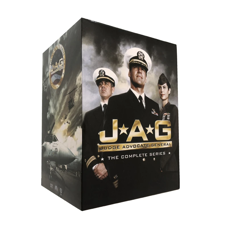 JAG Season 1-10 The Complete Series Boxset 55 Discs Factory Wholesale DVD Movies TV Series Cartoon Region 1Free Shipping