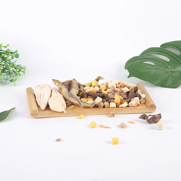 11 Premium Ingredient Cat Treats Freeze Dried Bucket strengthen spleen and nourish stomach for Training source factory