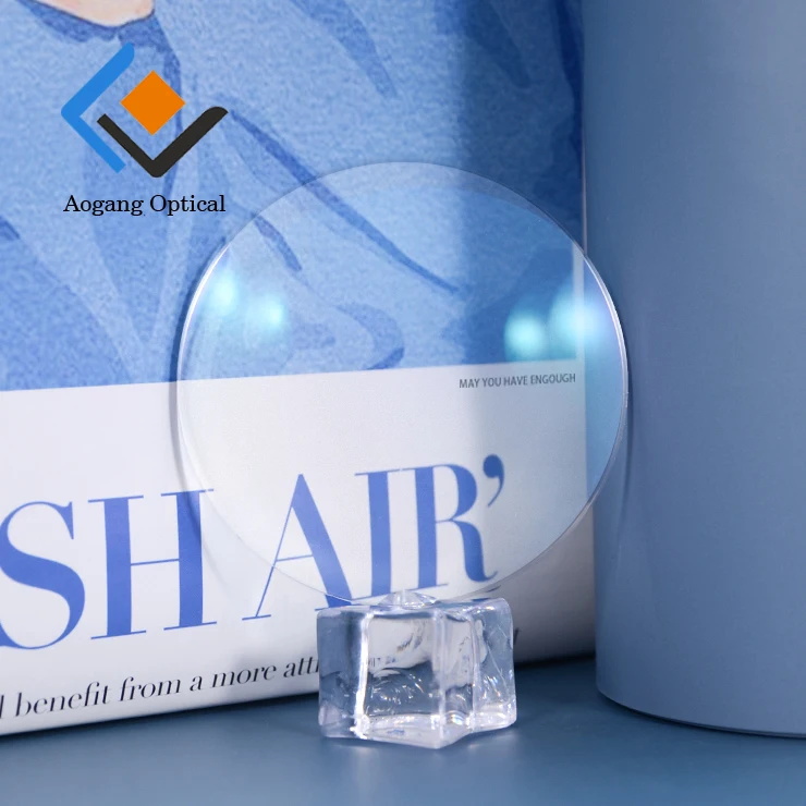 Wholesale optical lenses 1.56 single vision lenses AR coating plastic lens