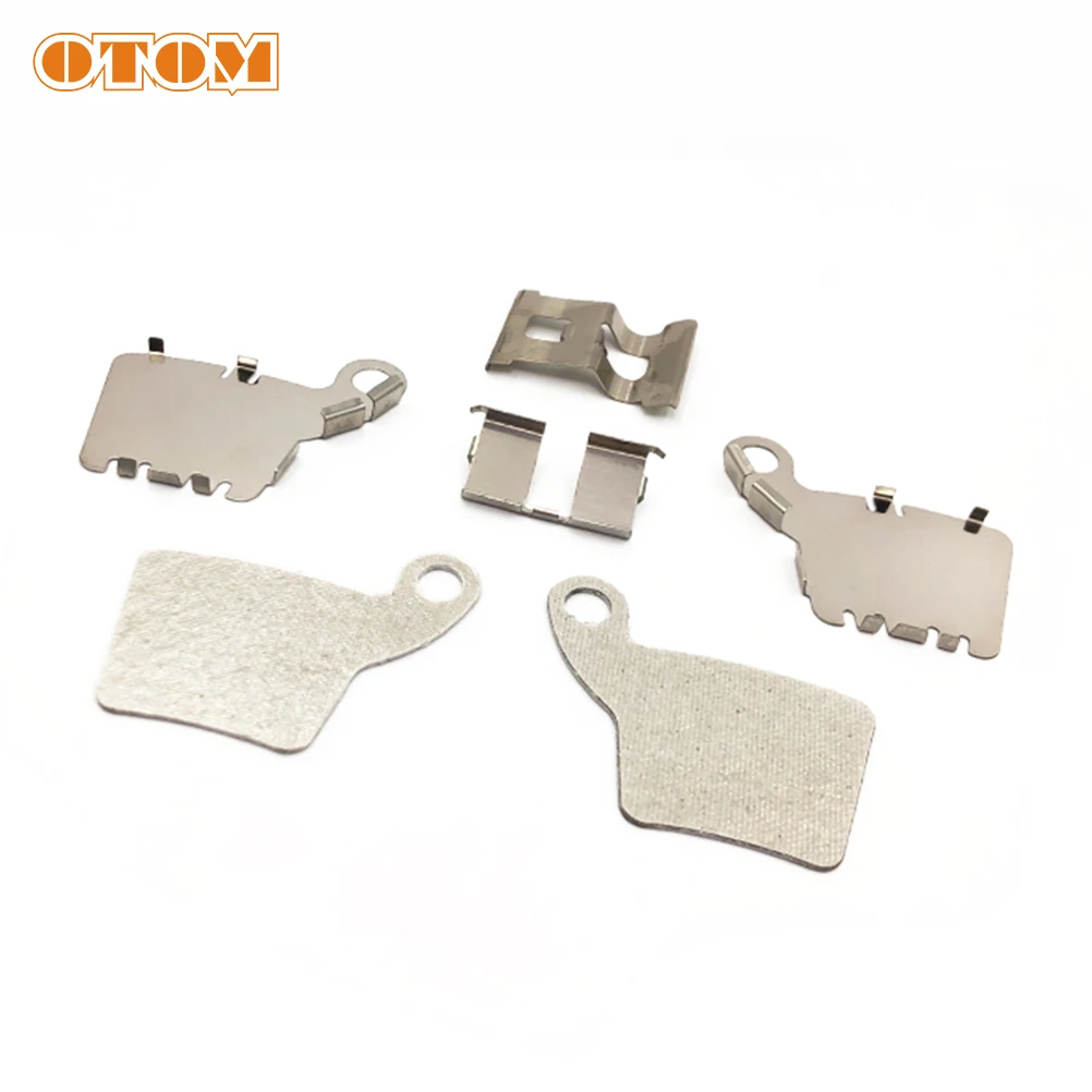 OTOM Motorcycle Front Rear Brake Caliper Spring Sheet Heat Insulation Sheet For NISSIN Brake HONDA YAMAHA KAWASAKI SUZUKI