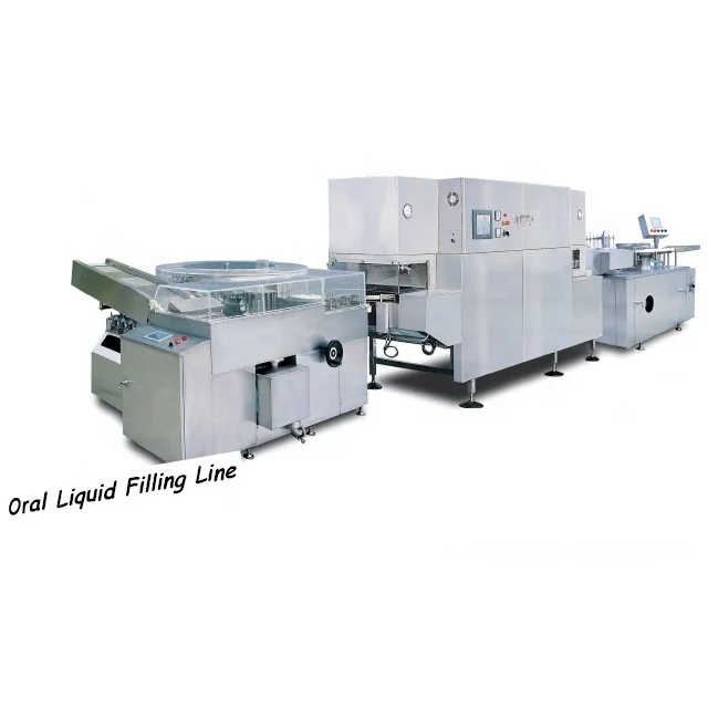 High speed oral liquid filling machine/pharmaceutical chemical liquid filling machine line