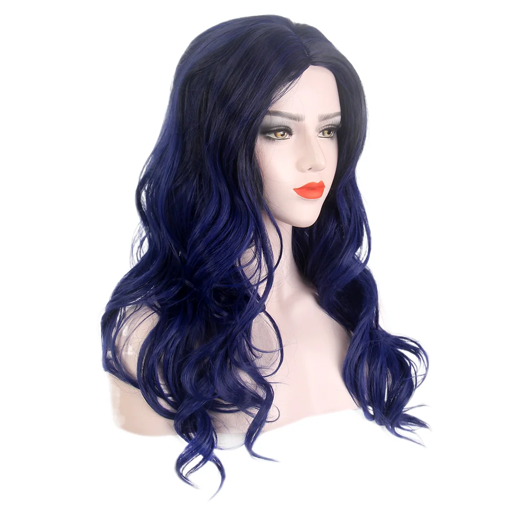 Fast shipping Long Curly Synthetic wig for Cosplay Women Party Wigs