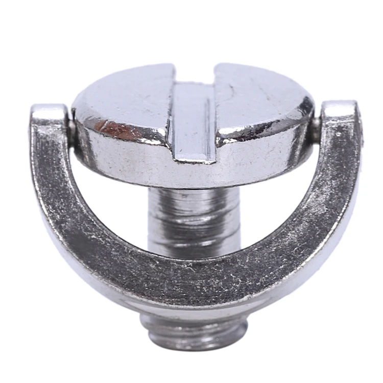 
High Quality Quick Release Camera Fixing Screw D-ring Screws Used in Tripod/ DSLR 