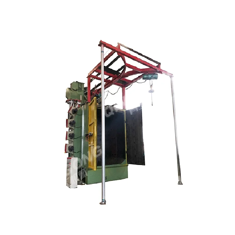 Manufacturer price Boiler door abrator shot blaster sandblaster hook type shot blasting machine