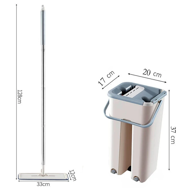 
Professional self cleaning mop tablet mop with mop bucket 