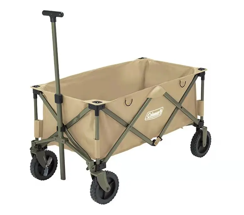 Customized Collapsible Heavy Duty Garden Beach Folding Wagon Outdoor Camping Cart Foldable Wagon With Cooler