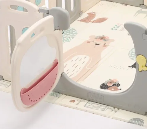 
New arrival baby play yard new born baby products cute plastic fence 