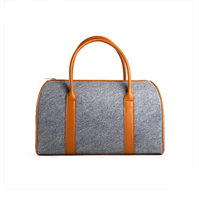 2019 Fashion lady soft durable wool felt fabric Purse Tote Bags Women Handbags