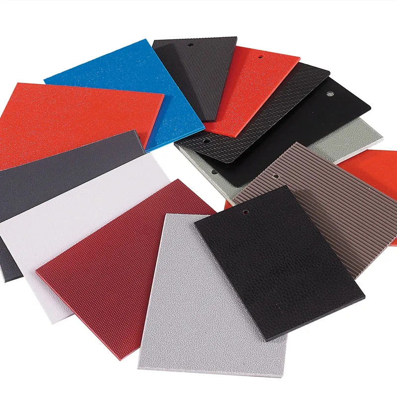 High Density ABS Black High Density  Styrene Black ABS plastic Slip sheet