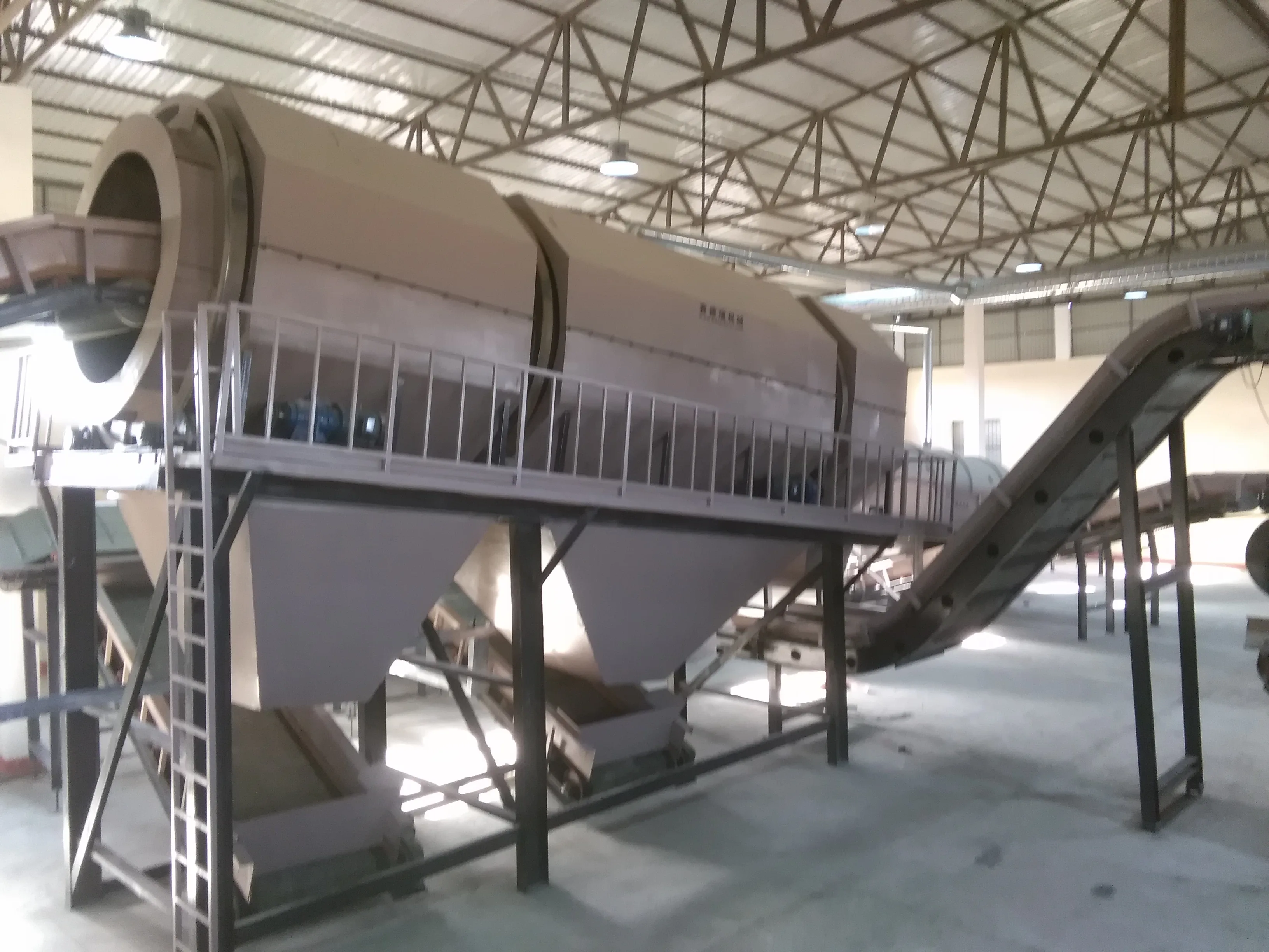 Environmental solid waste recycling plant/City waste garbage sorting machine
