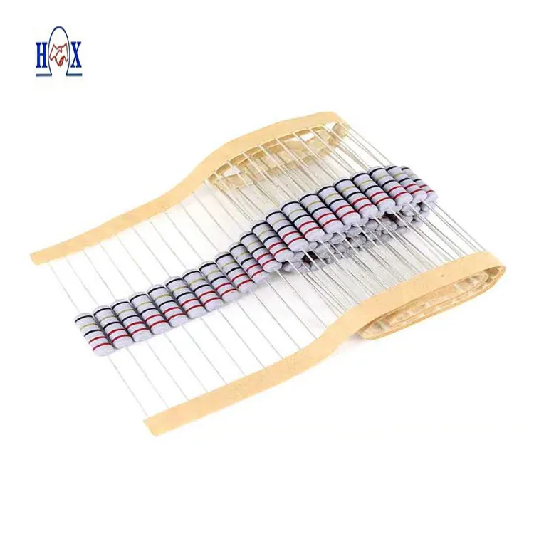 5W 5% Resistance Electronics High Power Wirewound Resistors For Automatic Plug-In Fuse resistance surge resistance